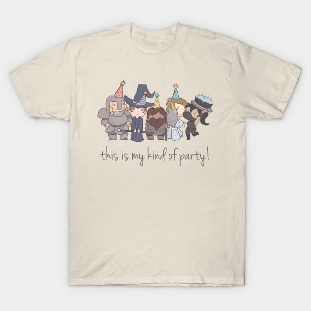 My Kind of Party T-Shirt by Myracuulous